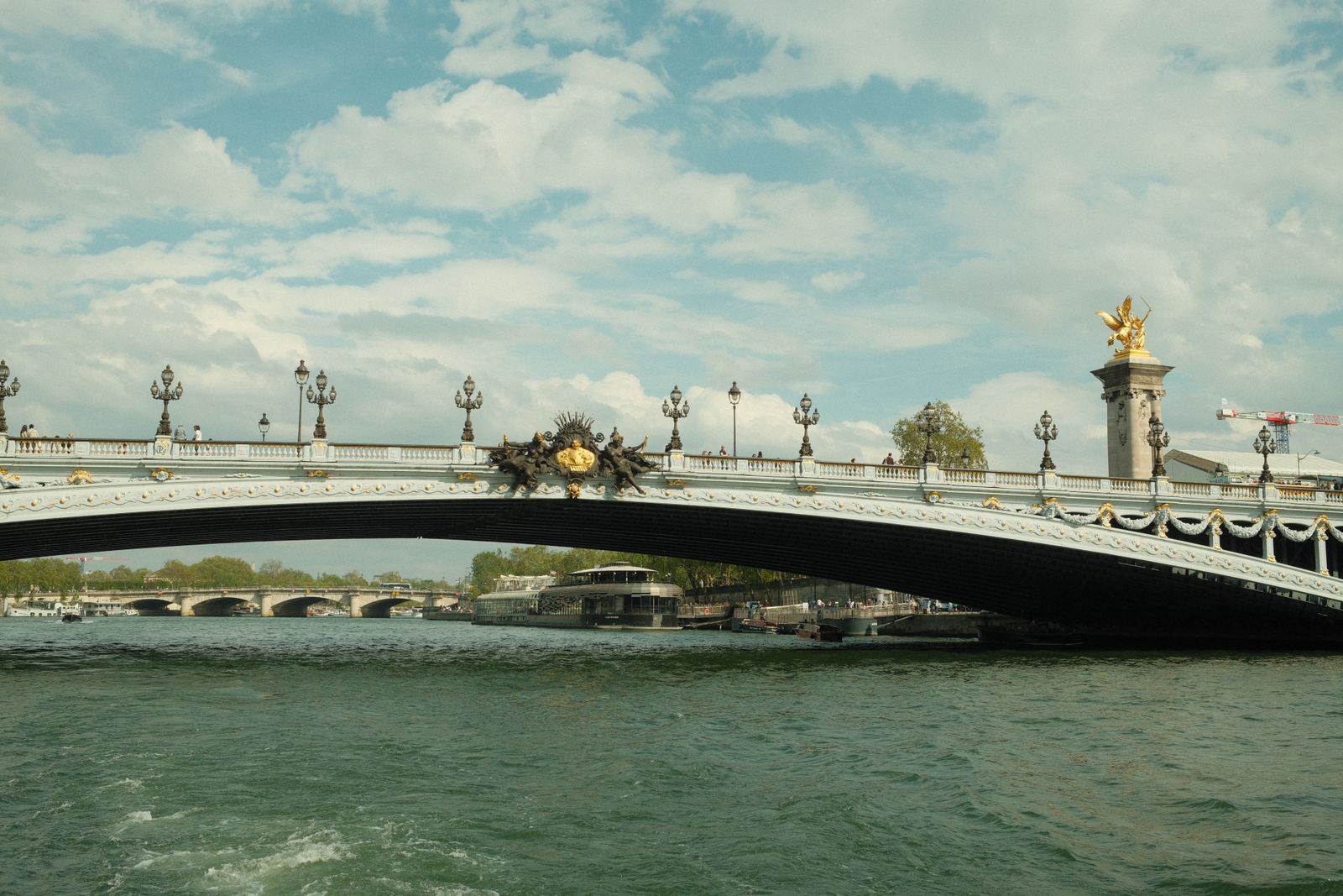 Pont Alexandre III crossing the Seine